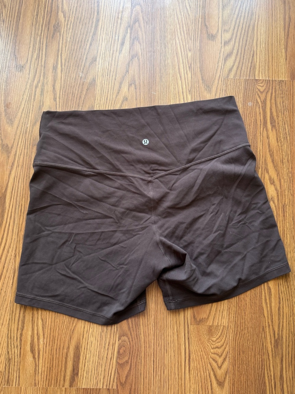 Lululemon Align High Rise Biker Shorts Brown Size 14